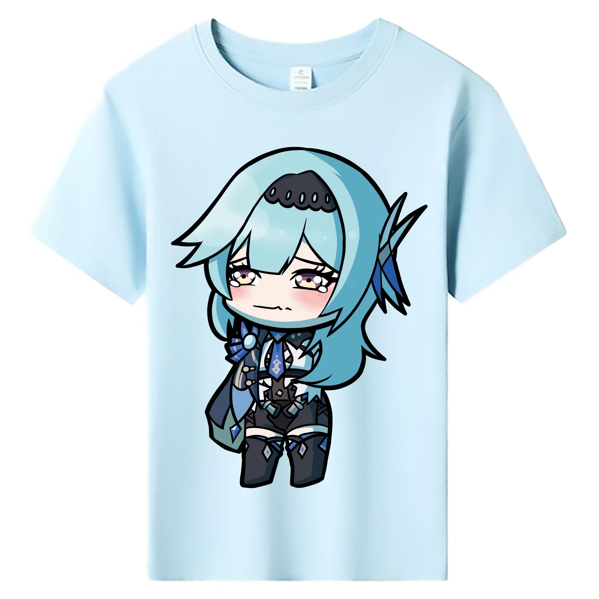 げんし神 优菈 ゆうら genshin Yūra 綿100％キッズTシャツ（フロントプリント）